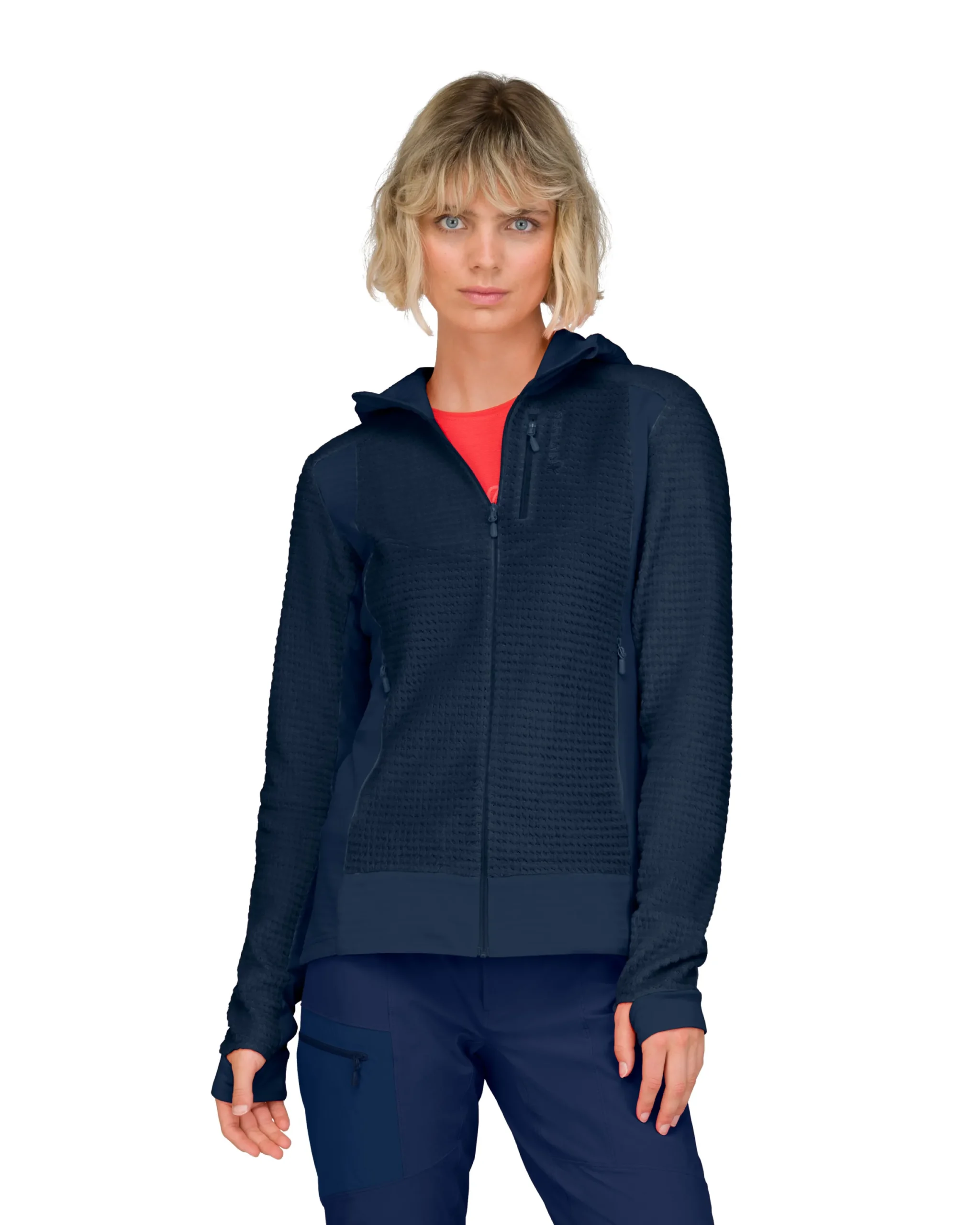 falketind_alpha_zip_hood__0-1.webp Discount Falketind Alpha120 Zip Hood W's Damen Jacken/Tops
