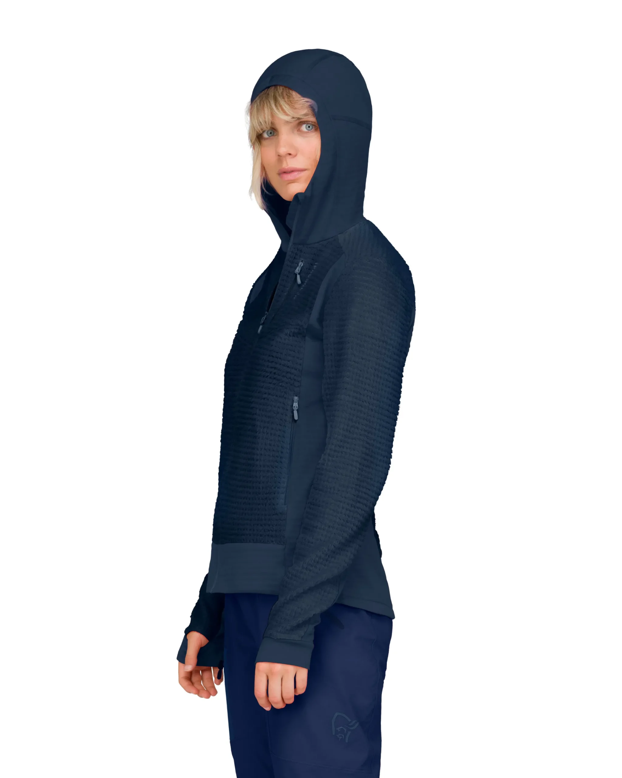 falketind_alpha_zip_hood__2-1.webp Discount Falketind Alpha120 Zip Hood W's Damen Jacken/Tops