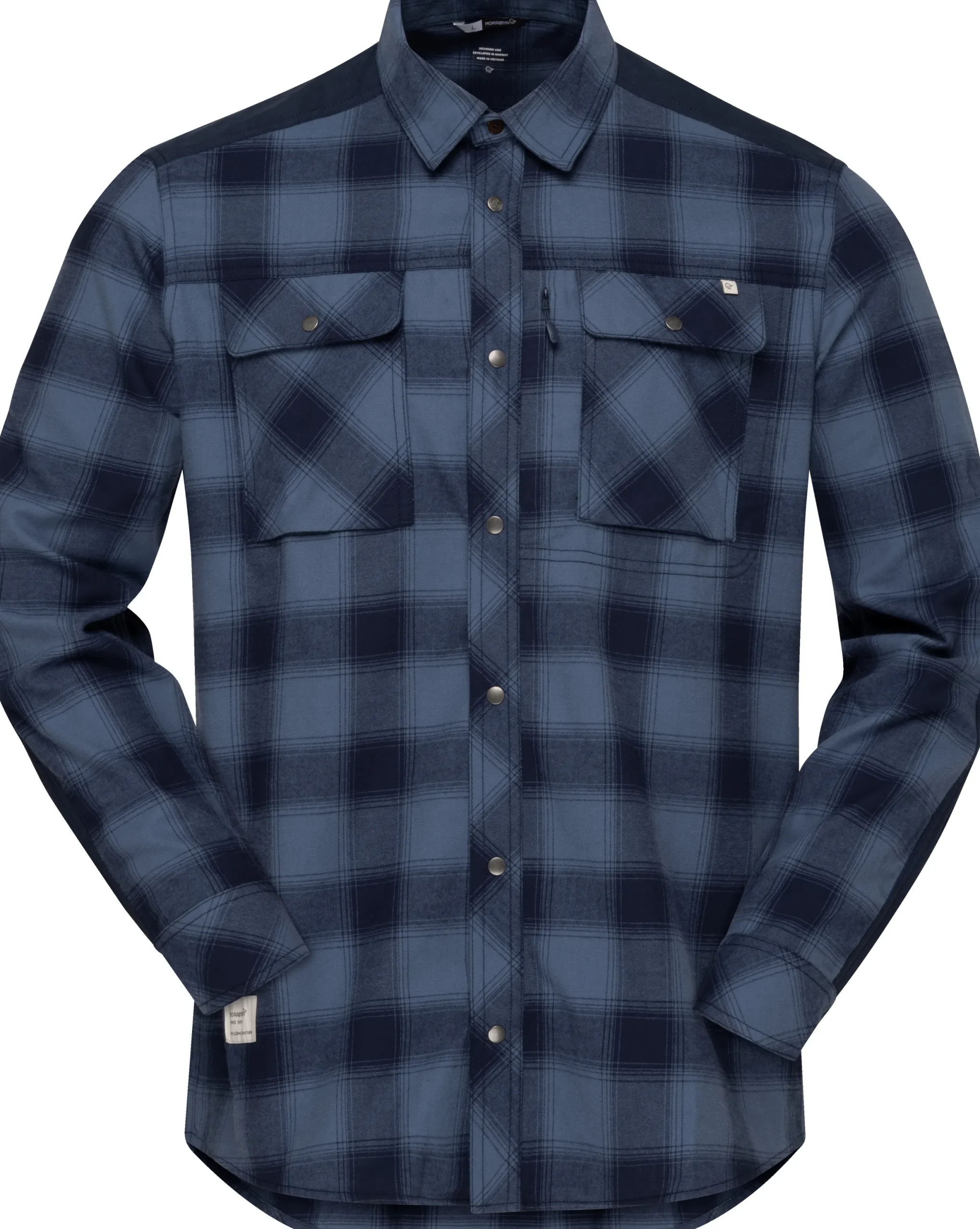 femund_flannel_shirt_ms_3.webp Store Femund Flannel Shirt M's Herren Hemden
