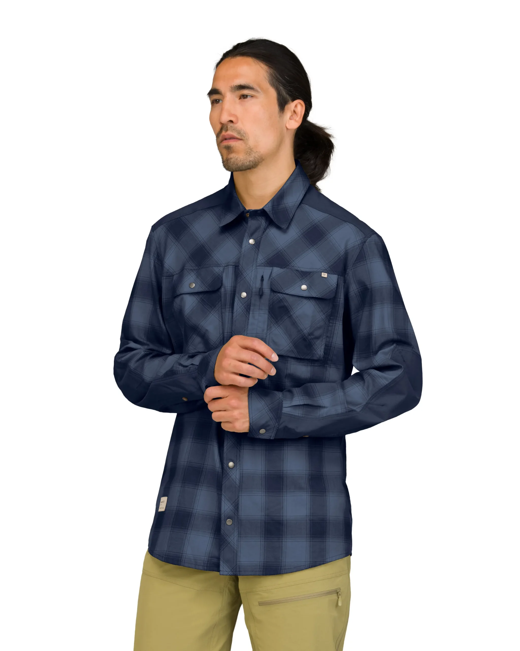 femund_flannel_shirt_ms_6.webp Store Femund Flannel Shirt M's Herren Hemden
