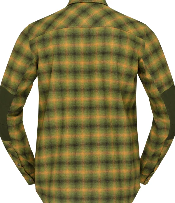 Cheap Finnskogen Wool Shirt M's Herren Hemden