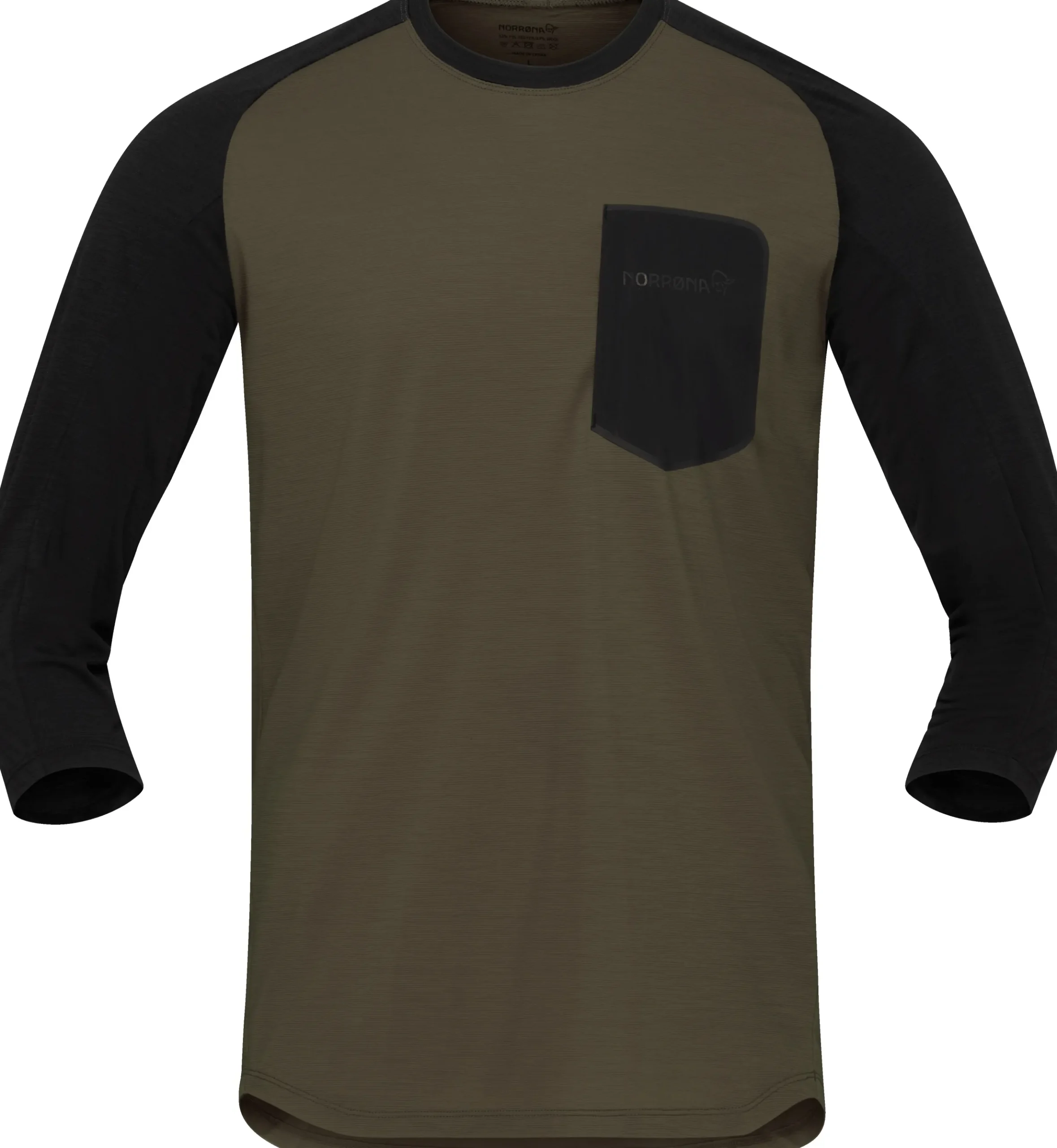 skibotn_equaliser_merino__3.webp Best Sale Skibotn Equaliser Merino 3/4 T-shirt M's Herren T-Shirts/Lange Ärmel