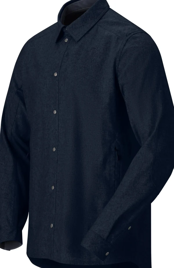 Cheap Tamok Wool Plain Shirt M's Herren Hemden
